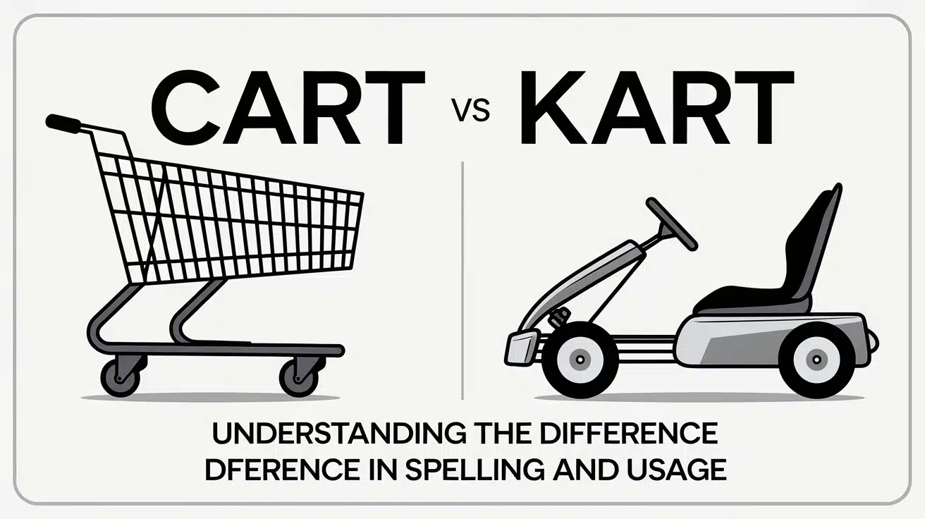 Cart vs Kart: Understanding the Difference in Spelling and Usage