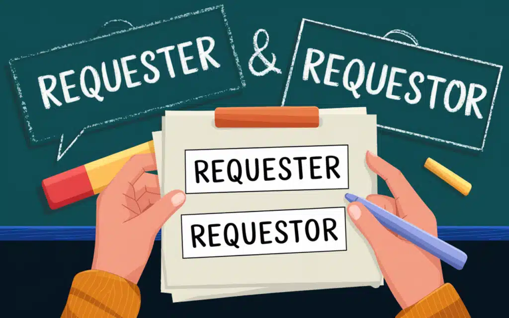 Requester or Requestor? Cracking the Spelling Mystery