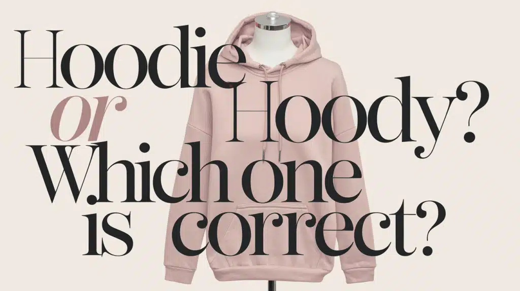 Hoodie or Hoody?