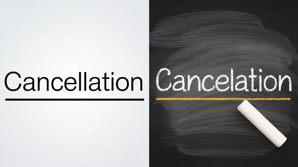 Cancellation vs Cancelation: Which Spelling is Correct?