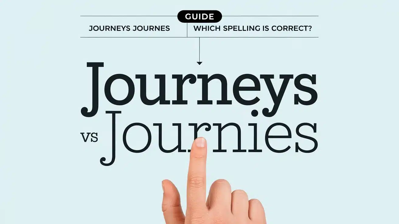 Journeys vs Journies: Which Spelling is Correct? [Simple Guide