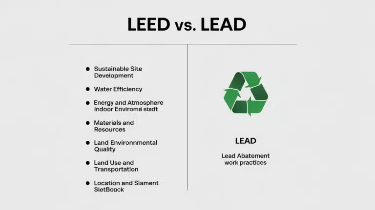 Lead or LEED: Understanding the Distinction and When to Use Each