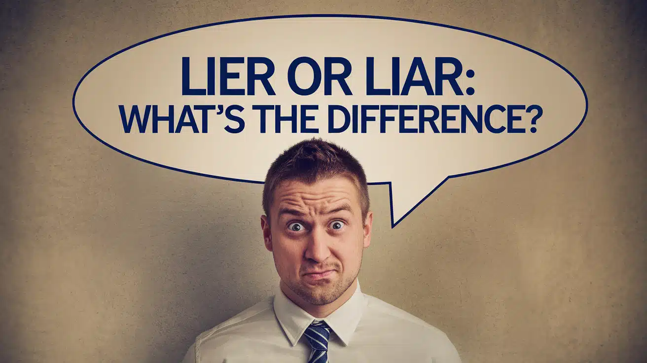 Lier or Liar: Understanding the Difference, Meaning, and Usage ...