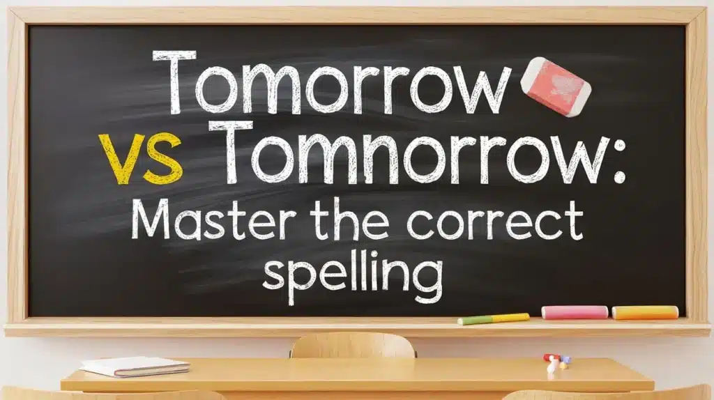 Tomorrow vs Tommorrow: Master the Correct Spelling