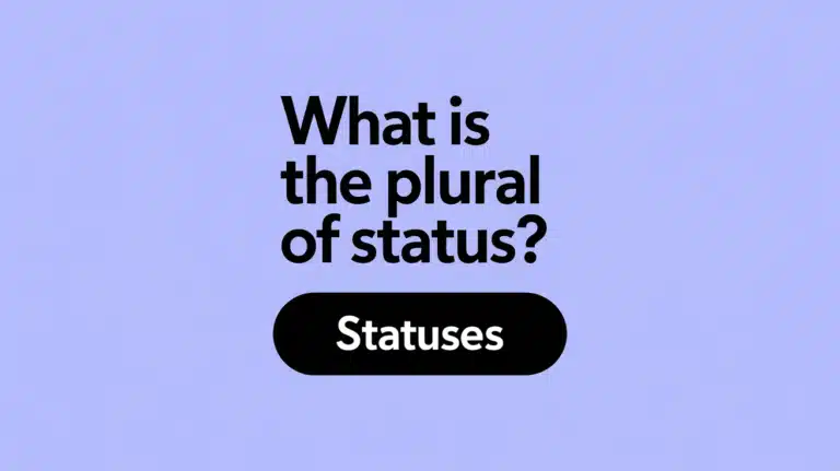 What Is the Plural of Status? Simple Grammar Guide