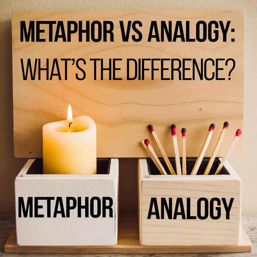 Metaphor vs Analogy: What's the Difference?