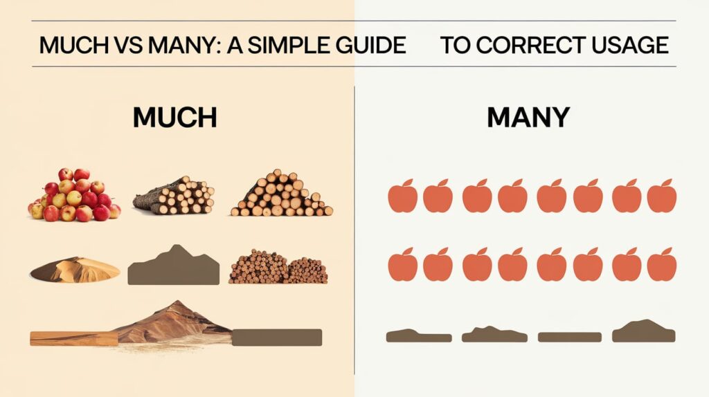 Much vs Many: A Simple Guide to Correct Usage